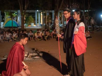 กิจกรรมเข้าค่ายพักแรม ปีการศึกษา 2563