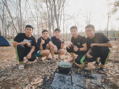 กิจกรรมเข้าค่ายพักแรม ปีการศึกษา 2563
