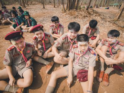 กิจกรรมเข้าค่ายพักแรม ปีการศึกษา 2563