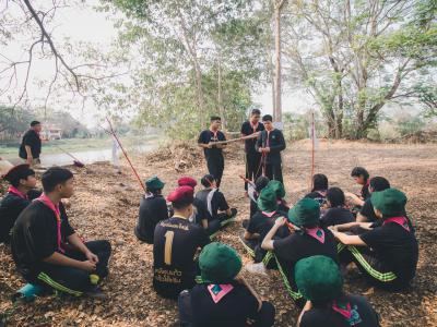 กิจกรรมเข้าค่ายพักแรม ปีการศึกษา 2563