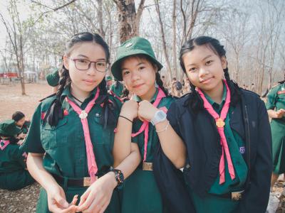 กิจกรรมเข้าค่ายพักแรม ปีการศึกษา 2563