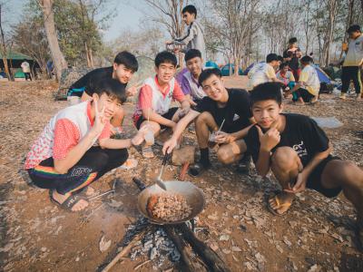 กิจกรรมเข้าค่ายพักแรม ปีการศึกษา 2563