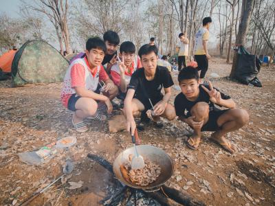 กิจกรรมเข้าค่ายพักแรม ปีการศึกษา 2563