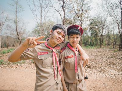 กิจกรรมเข้าค่ายพักแรม ปีการศึกษา 2563