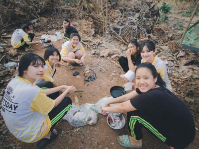 กิจกรรมเข้าค่ายพักแรม ปีการศึกษา 2563