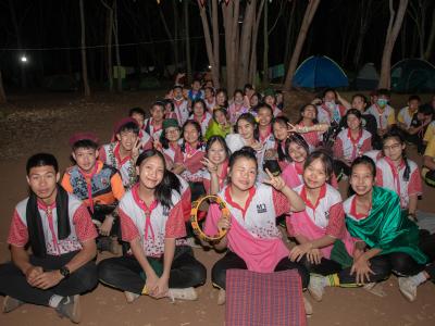 กิจกรรมเข้าค่ายพักแรม ปีการศึกษา 2563