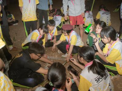กิจกรรมเข้าค่ายพักแรม ปีการศึกษา 2563