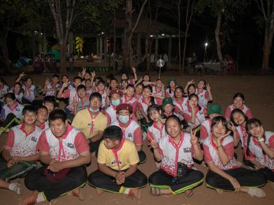 กิจกรรมเข้าค่ายพักแรม ปีการศึกษา 2563