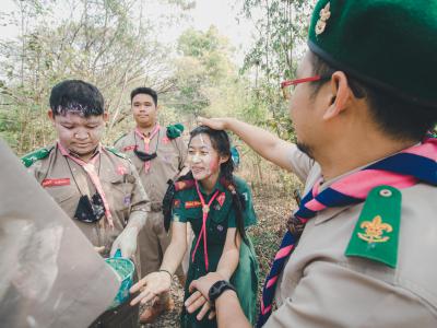 กิจกรรมเข้าค่ายพักแรม ปีการศึกษา 2563
