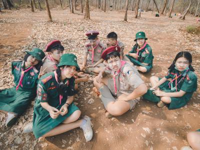กิจกรรมเข้าค่ายพักแรม ปีการศึกษา 2563