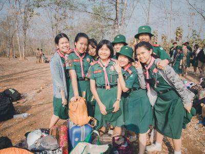 กิจกรรมเข้าค่ายพักแรม ปีการศึกษา 2563