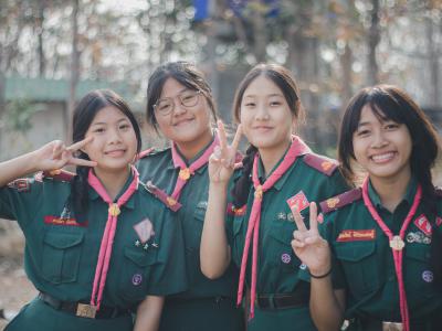 กิจกรรมเข้าค่ายพักแรม ปีการศึกษา 2563