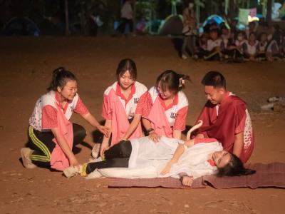 กิจกรรมเข้าค่ายพักแรม ปีการศึกษา 2563