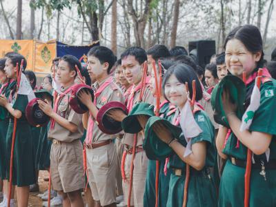 กิจกรรมเข้าค่ายพักแรม ปีการศึกษา 2563