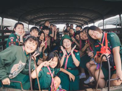 กิจกรรมเข้าค่ายพักแรม ปีการศึกษา 2563