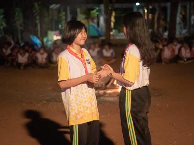กิจกรรมเข้าค่ายพักแรม ปีการศึกษา 2563