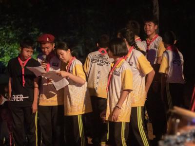 กิจกรรมเข้าค่ายพักแรม ปีการศึกษา 2563