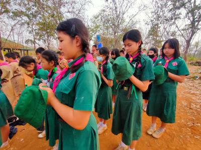 กิจกรรมเข้าค่ายพักแรม ปีการศึกษา 2563