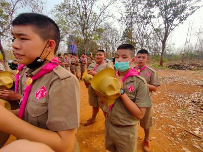 กิจกรรมเข้าค่ายพักแรม ปีการศึกษา 2563