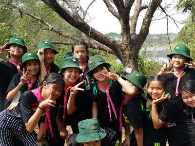 กิจกรรมเข้าค่ายพักแรม ปีการศึกษา 2563