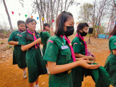 กิจกรรมเข้าค่ายพักแรม ปีการศึกษา 2563