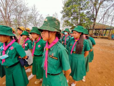 กิจกรรมเข้าค่ายพักแรม ปีการศึกษา 2563
