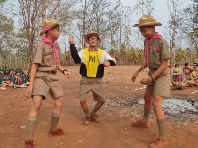 กิจกรรมเข้าค่ายพักแรม ปีการศึกษา 2563