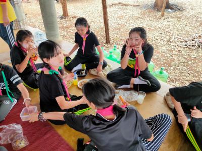 กิจกรรมเข้าค่ายพักแรม ปีการศึกษา 2563