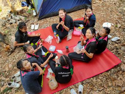 กิจกรรมเข้าค่ายพักแรม ปีการศึกษา 2563