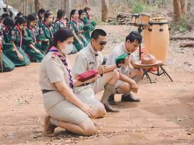 กิจกรรมเข้าค่ายพักแรม ปีการศึกษา 2563