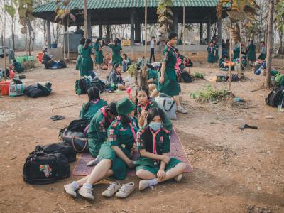 กิจกรรมเข้าค่ายพักแรม ปีการศึกษา 2563