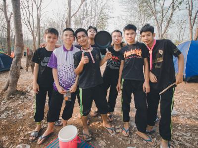 กิจกรรมเข้าค่ายพักแรม ปีการศึกษา 2563