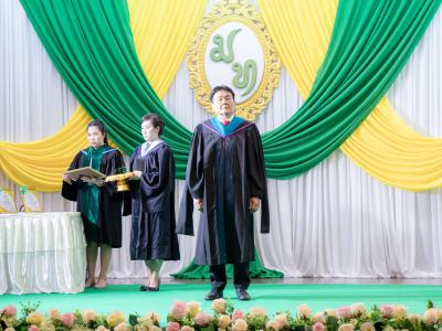 พิธีมอบวุฒิบัตรสำเร็จการศึกษา ประจำปี 2563