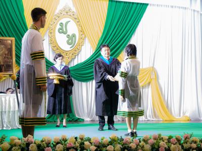 พิธีมอบวุฒิบัตรสำเร็จการศึกษา ประจำปี 2563