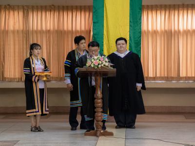 พิธีมอบวุฒิบัตรสำเร็จการศึกษา ประจำปี 2563