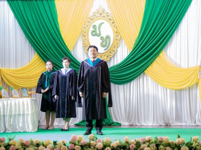 พิธีมอบวุฒิบัตรสำเร็จการศึกษา ประจำปี 2563