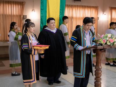 พิธีมอบวุฒิบัตรสำเร็จการศึกษา ประจำปี 2563