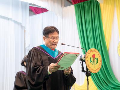 พิธีมอบวุฒิบัตรสำเร็จการศึกษา ประจำปี 2563