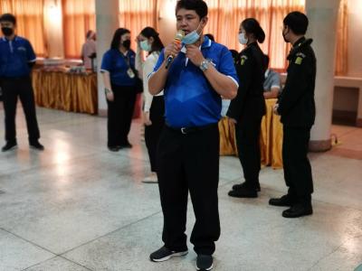 ภาพบรรยากาศการรับวัคซีน นักเรียนโรงเรียนมัธยมวิทยา